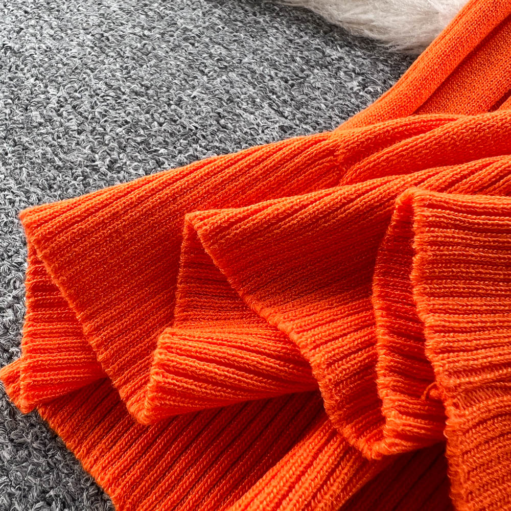 Limited Turtleneck Knitted Sweater #20231091