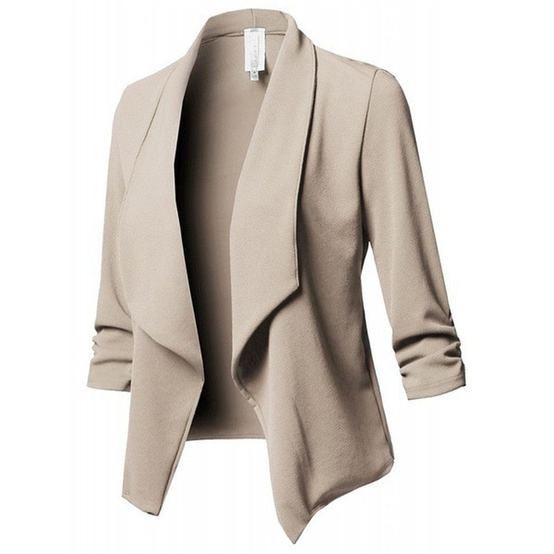 Asymmetrical Casual Business Blazer #20231002